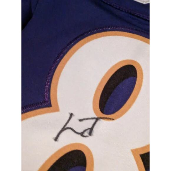 Lamar Jackson Baltimore Ravens autographed jersey with COA 105511 - Picture 2 of 4